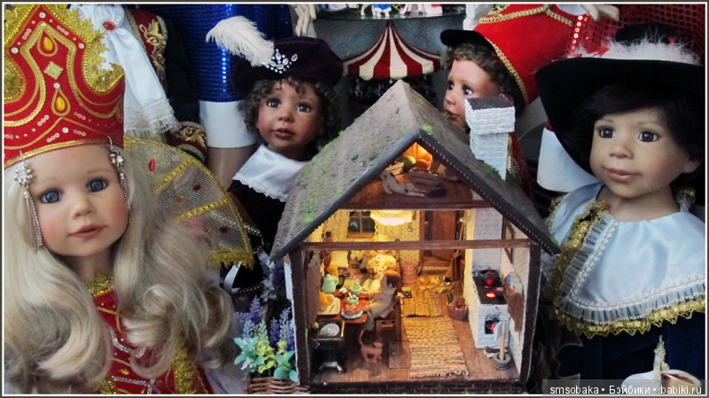 Юбилей 5 лет на Бейбиках. Румбокс своими руками - деревенский домик