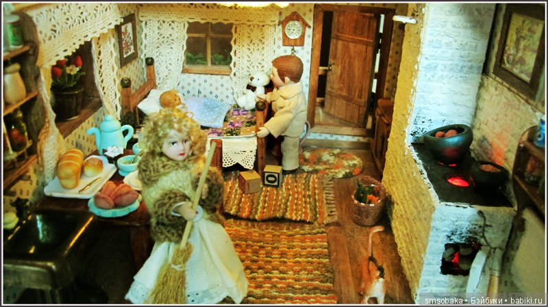 Юбилей 5 лет на Бейбиках. Румбокс своими руками - деревенский домик