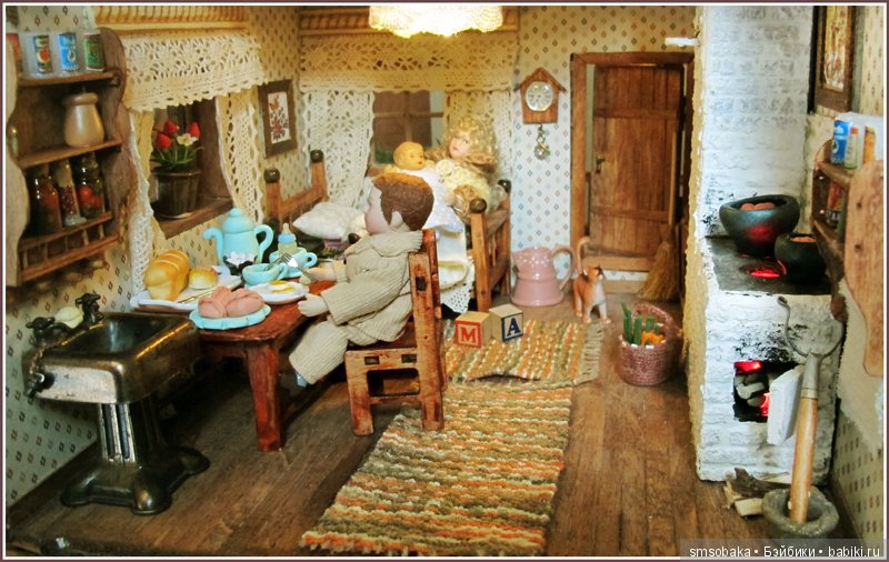 Юбилей 5 лет на Бейбиках. Румбокс своими руками - деревенский домик