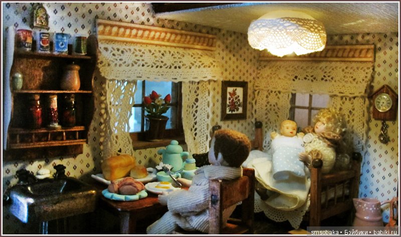 Юбилей 5 лет на Бейбиках. Румбокс своими руками - деревенский домик