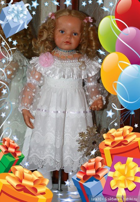 Новогоднее настроение от самой красивой куколки Фины. Hildegard Guenzel (фото 3)