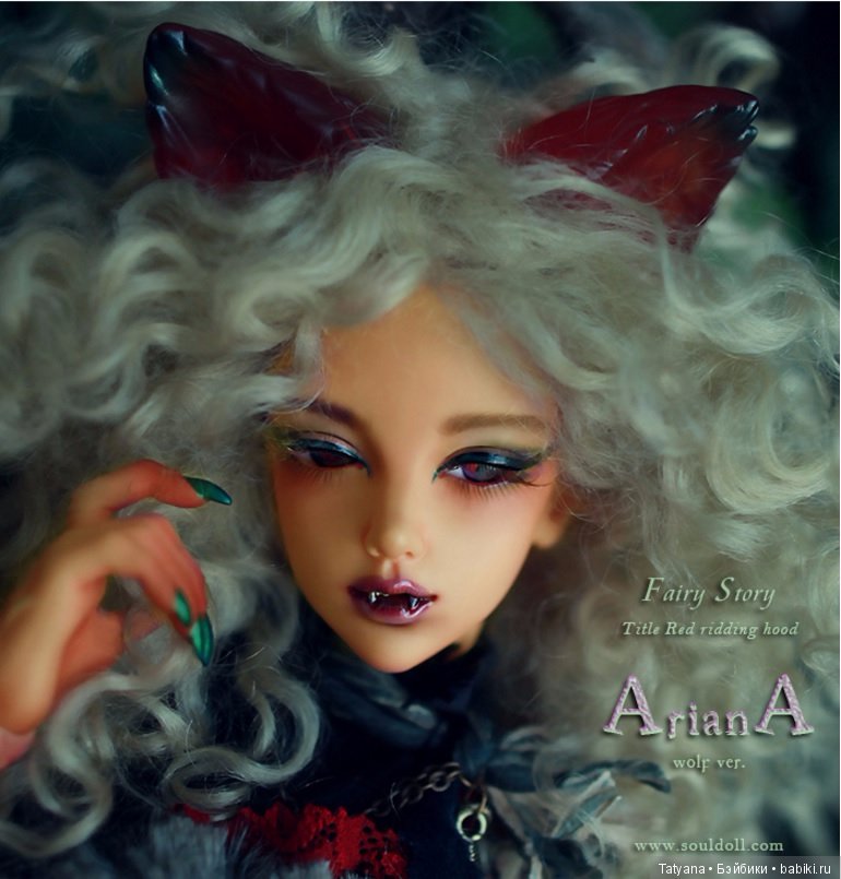 Souldoll у появились Ariana и Paw в человеческих и волчьих версиях 43 и 56 см (фото 9)