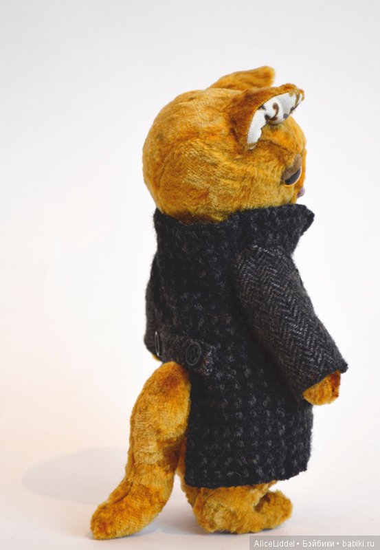 Кот в пальто. Игрушка ручной работы (фото 3)