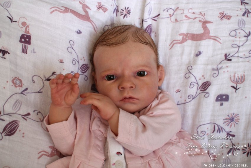 Сабриночка, силикон-виниловая куколка-реборн Е. Ястребовой (фото 2)