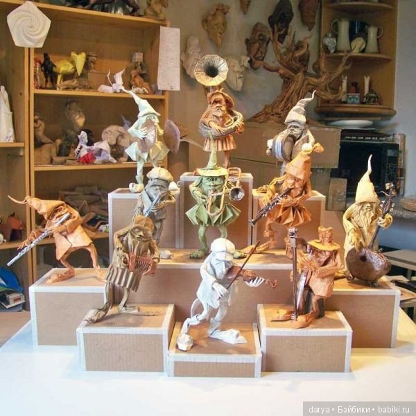 Бумажное искусство Эрика Джойзела