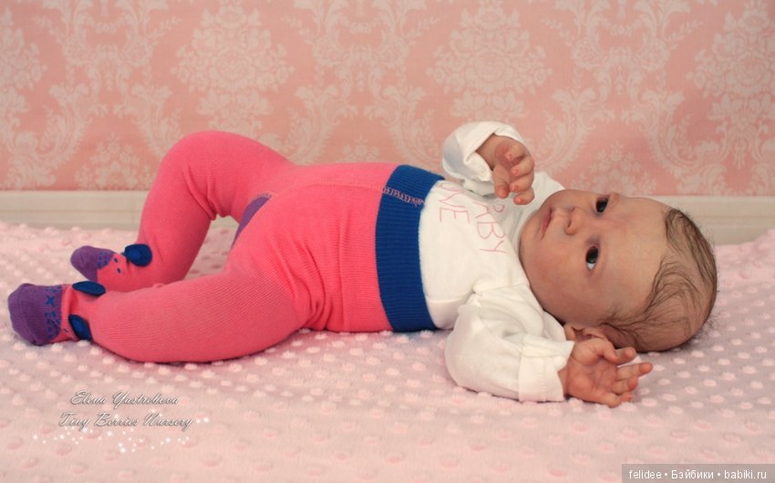 Сабриночка, силикон-виниловая куколка-реборн Е. Ястребовой
