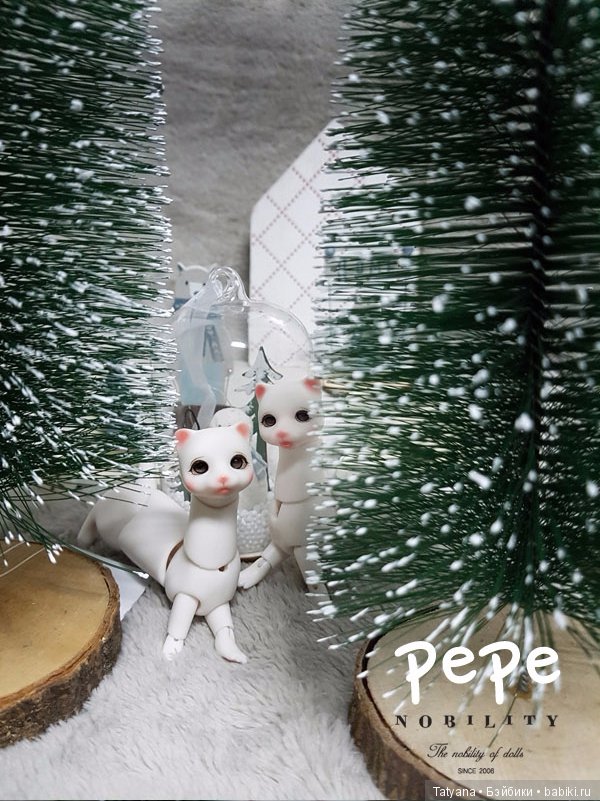 Nobility Doll скоро будут продавать белого хорька PePe