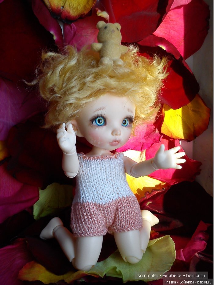 Фотографии кукол с глазками ручной работы_2 ©Happiness Toys