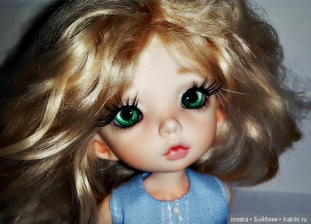 Фотографии кукол с глазками ручной работы_2 ©Happiness Toys