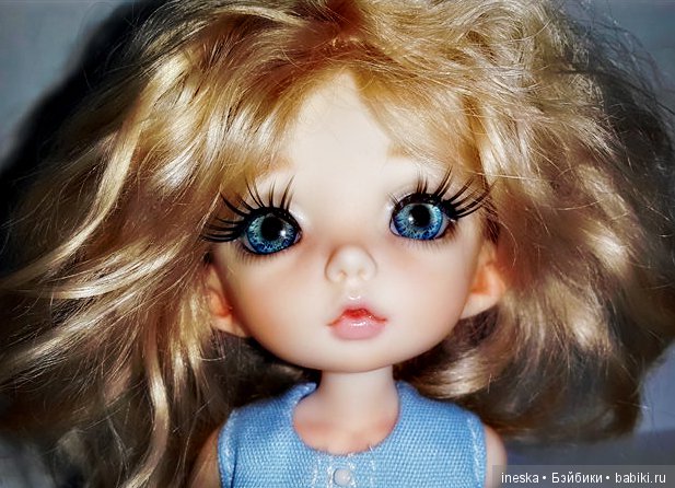 Фотографии кукол с глазками ручной работы_2 ©Happiness Toys