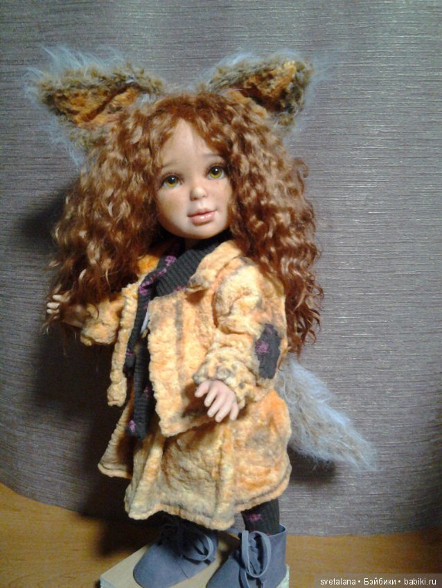 Моя лисичка Лилу. ООАК куклы Paulina, Vestida de Azul