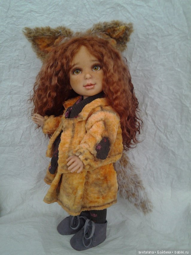 Моя лисичка Лилу. ООАК куклы Paulina, Vestida de Azul