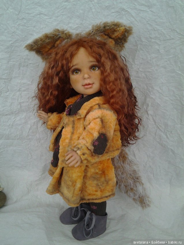 Моя лисичка Лилу. ООАК куклы Paulina, Vestida de Azul