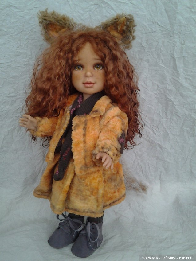 Моя лисичка Лилу. ООАК куклы Paulina, Vestida de Azul (фото 9)