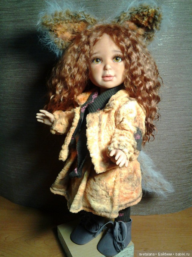 Моя лисичка Лилу. ООАК куклы Paulina, Vestida de Azul