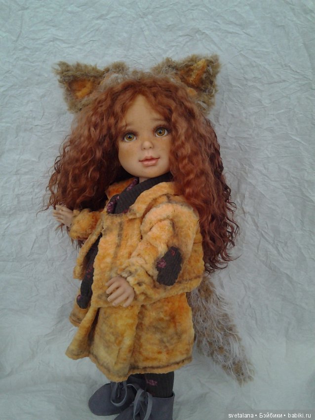 Моя лисичка Лилу. ООАК куклы Paulina, Vestida de Azul (фото 7)