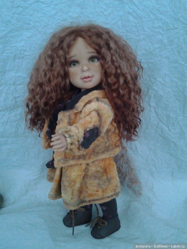 Моя лисичка Лилу. ООАК куклы Paulina, Vestida de Azul (фото 5)