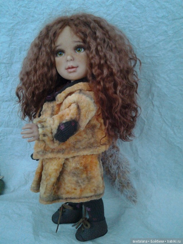 Моя лисичка Лилу. ООАК куклы Paulina, Vestida de Azul (фото 4)