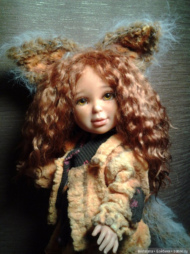 Моя лисичка Лилу. ООАК куклы Paulina, Vestida de Azul