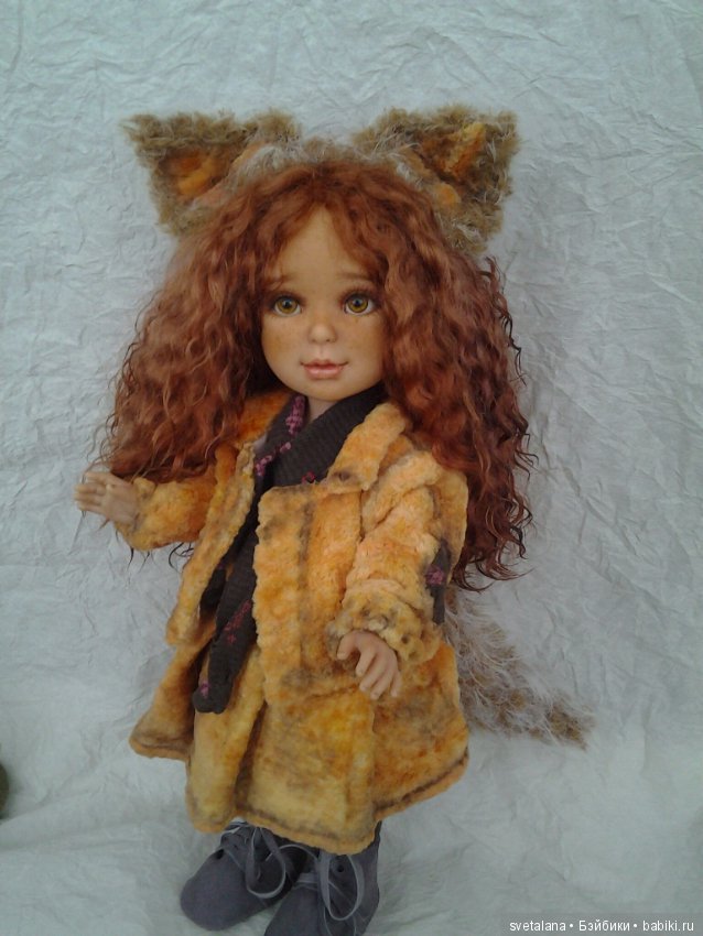 Моя лисичка Лилу. ООАК куклы Paulina, Vestida de Azul (фото 8)