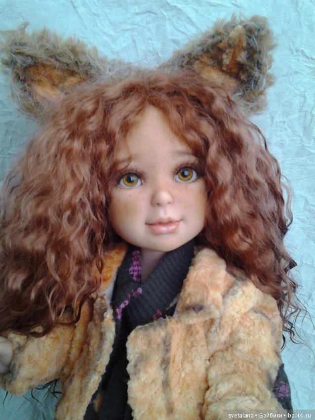Моя лисичка Лилу. ООАК куклы Paulina, Vestida de Azul (фото 10)