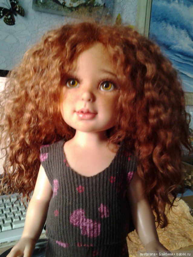 Моя лисичка Лилу. ООАК куклы Paulina, Vestida de Azul