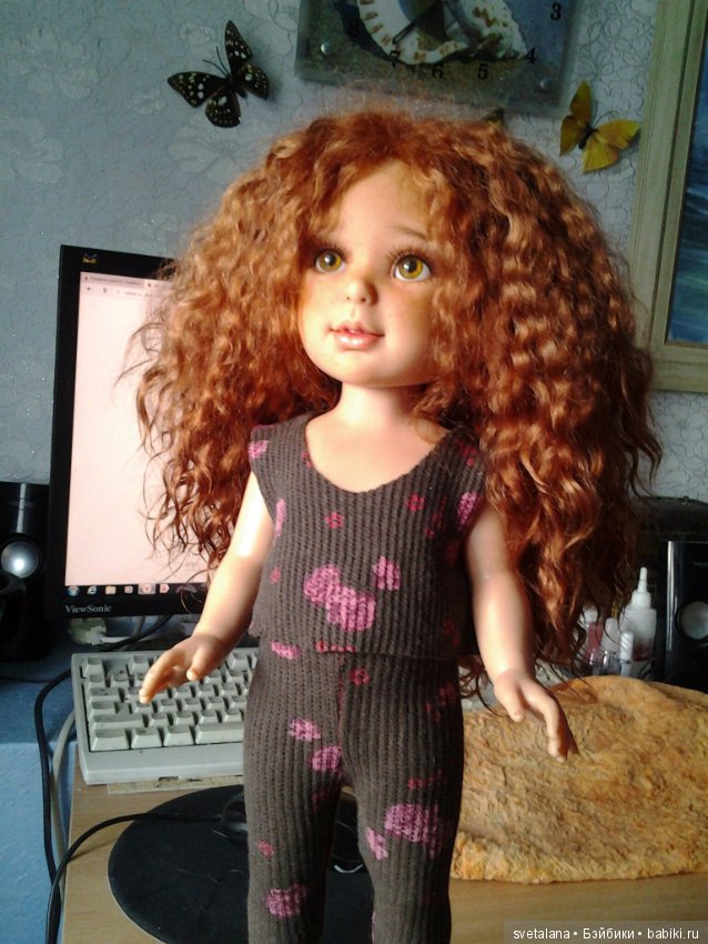 Моя лисичка Лилу. ООАК куклы Paulina, Vestida de Azul (фото 2)