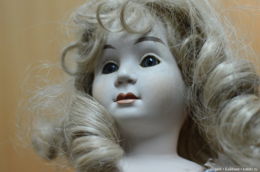 Моя сегодняшняя находка — Ремонт и реставрация фарфоровых кукол: склейка (фото 7)