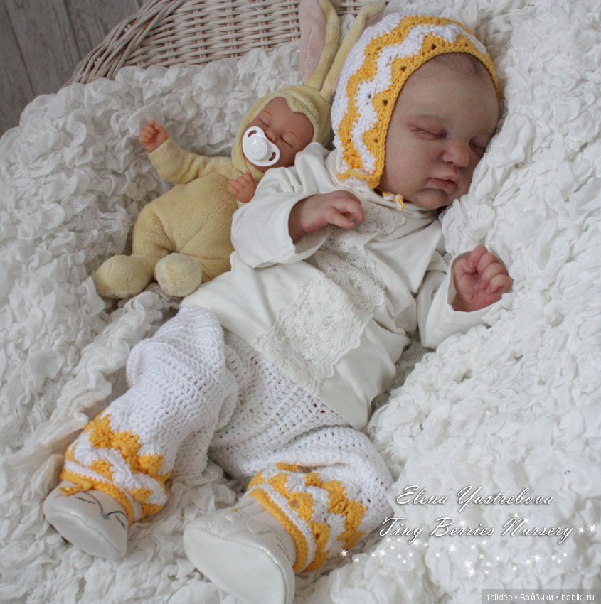 Евангелина, кукла-реборн Елены Ястребовой