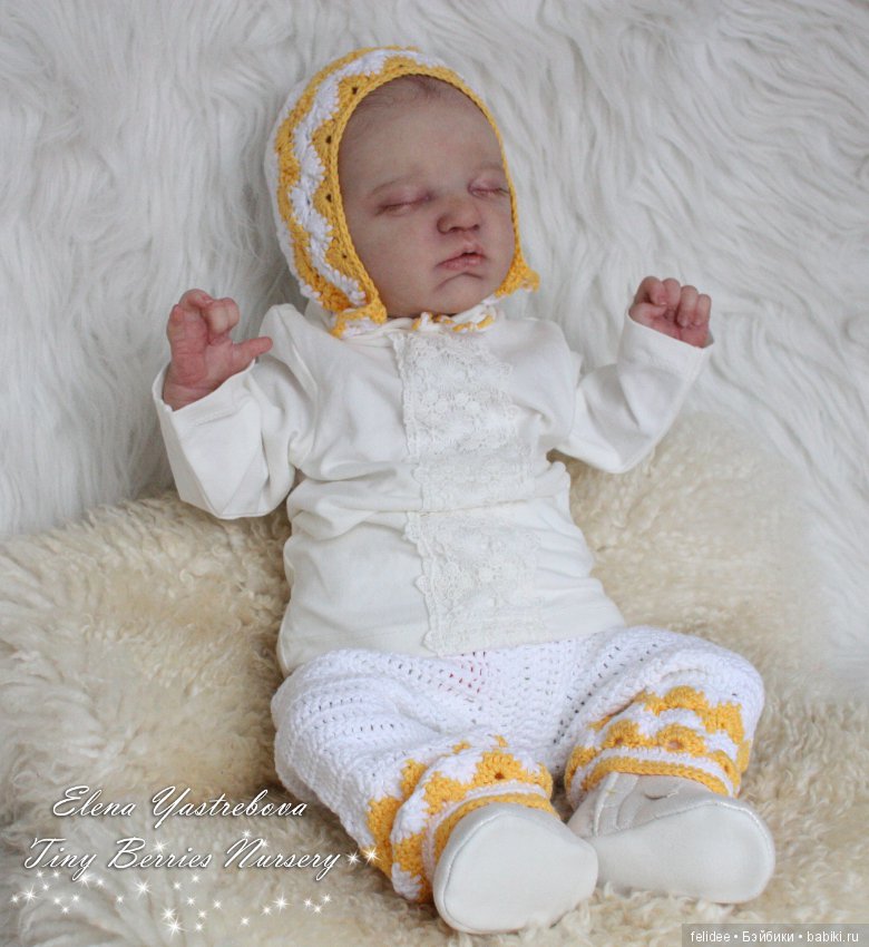 Евангелина, кукла-реборн Елены Ястребовой