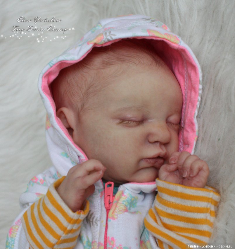 Евангелина, кукла-реборн Елены Ястребовой