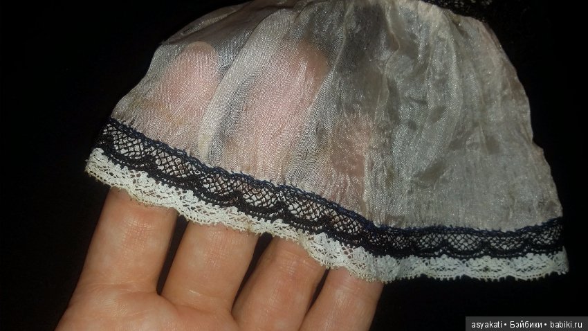 И кружева в помощь — Антикварные куклы Mignonette (Миньонетта): карманные (фото 5)