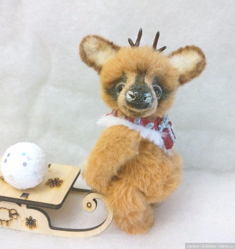 Айхо - храбрый оленёнок, игрушка ручной работы