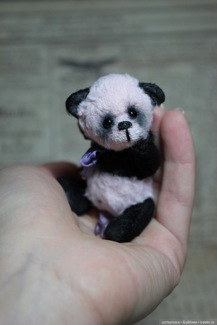 Черничная панда, мишка тедди (фото 5)