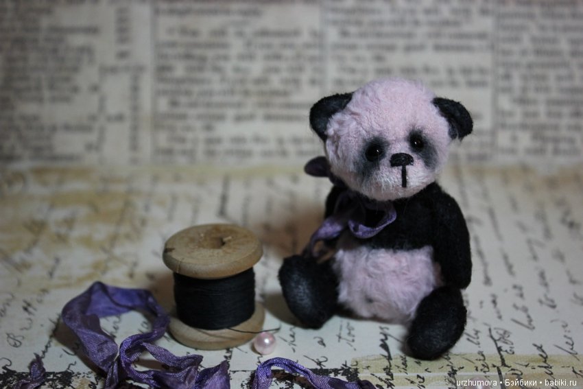 Черничная панда, мишка тедди (фото 6)