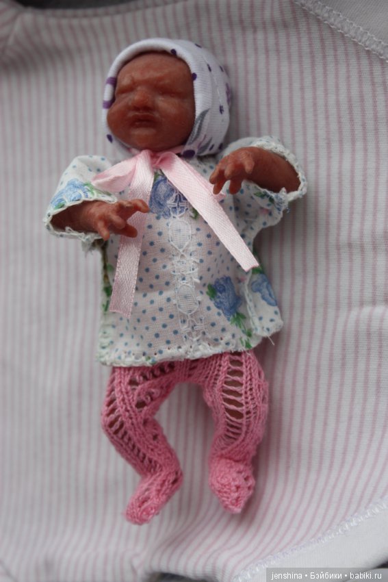 Аленький цветочек или Цветик-семицветик. Авторская кукла ручной работы (фото 7)