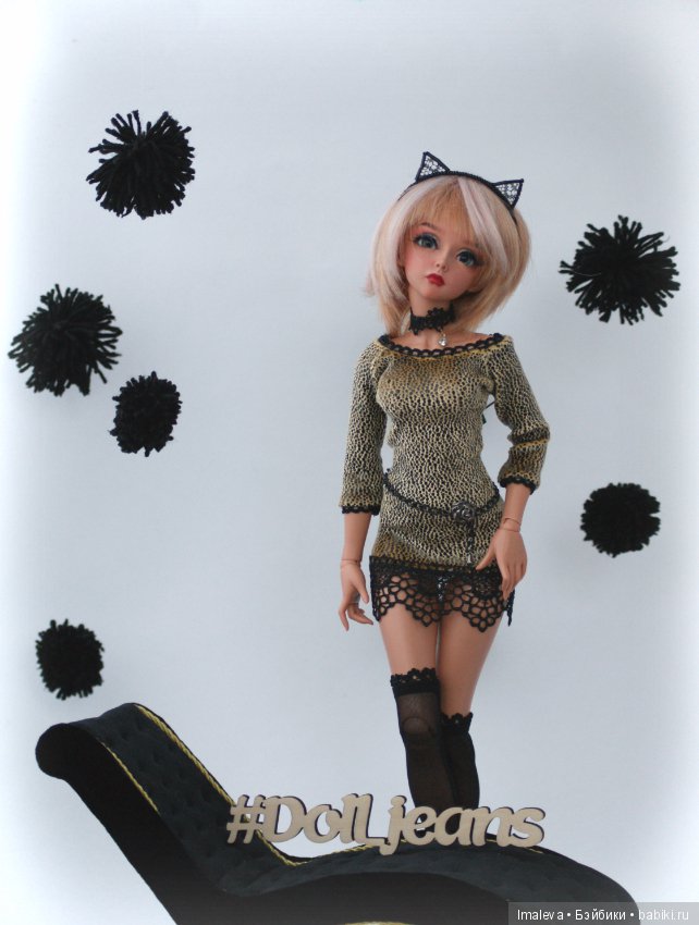 Леопардовое настроение — Одежда и обувь для кукол BJD (БЖД): 1/3 (фото 4)