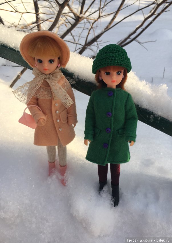 Четыре зимних пальто по одной выкройке (фото 7)