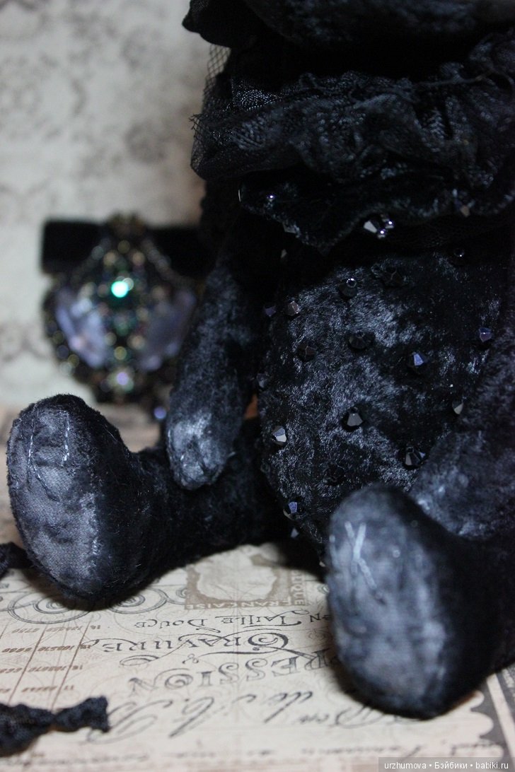 Чёрный принц, мишка тедди (фото 3)