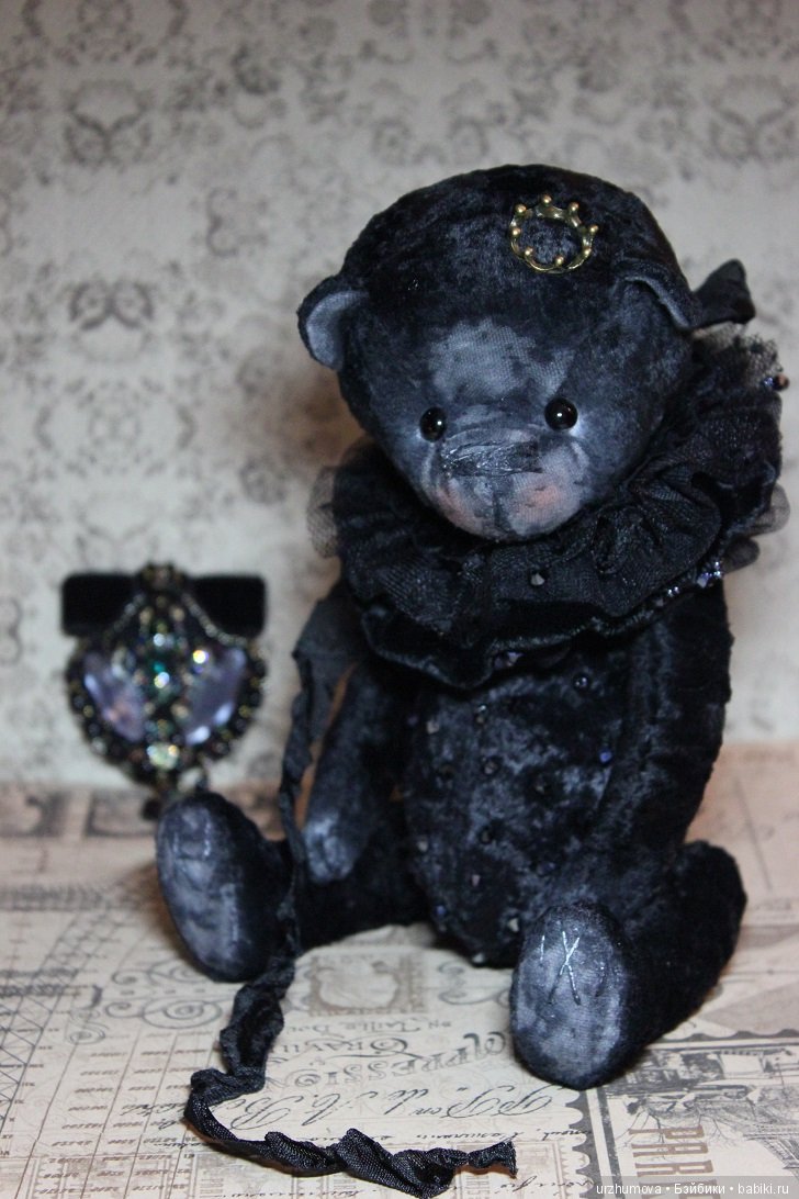 Чёрный принц, мишка тедди (фото 6)