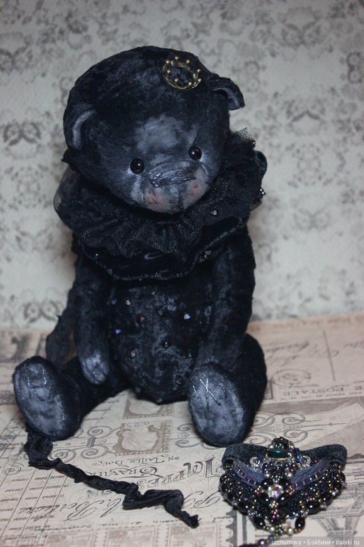Чёрный принц, мишка тедди (фото 4)