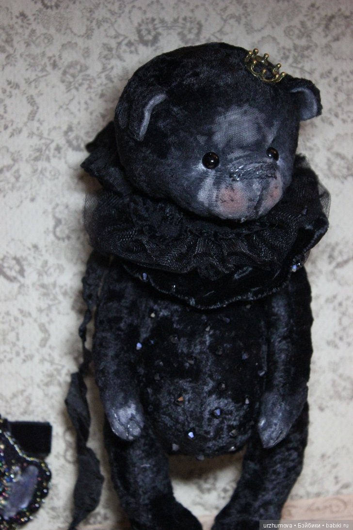 Чёрный принц, мишка тедди (фото 2)