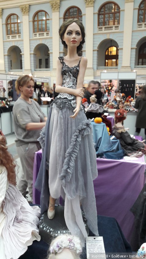 Воплощение нежности... Или искусство создавать красоту... Выставка кукол в Москве 2016. Фоторепортаж (фото 2)