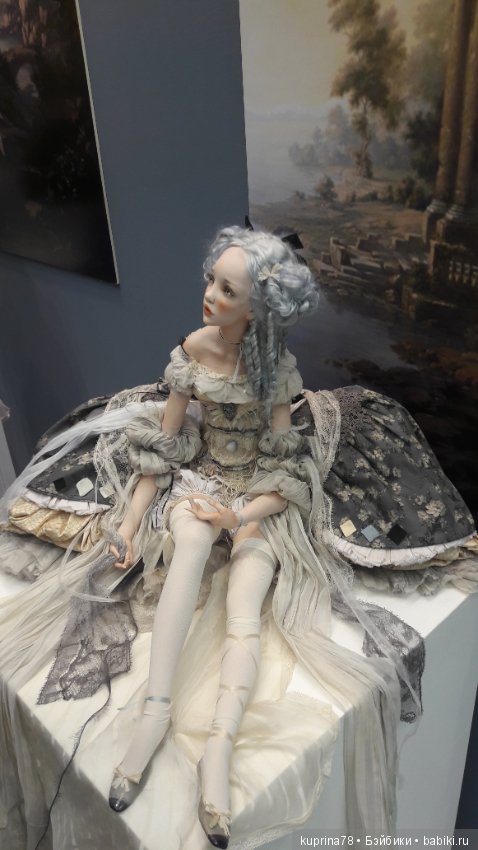 Воплощение нежности... Или искусство создавать красоту... Выставка кукол в Москве 2016. Фоторепортаж (фото 9)