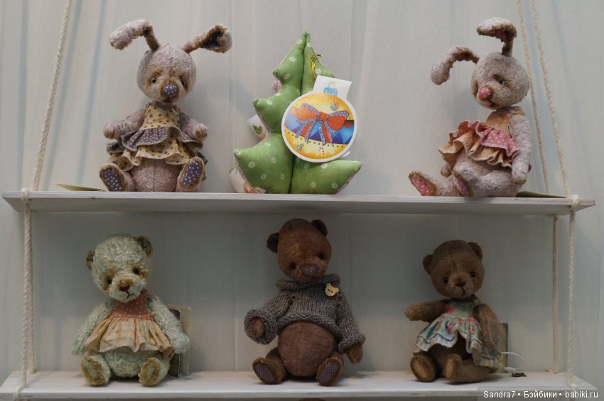 Любимые мишки на Искусстве куклы в Гостином дворе, 2016