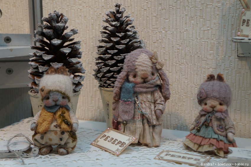 Любимые мишки на Искусстве куклы в Гостином дворе, 2016