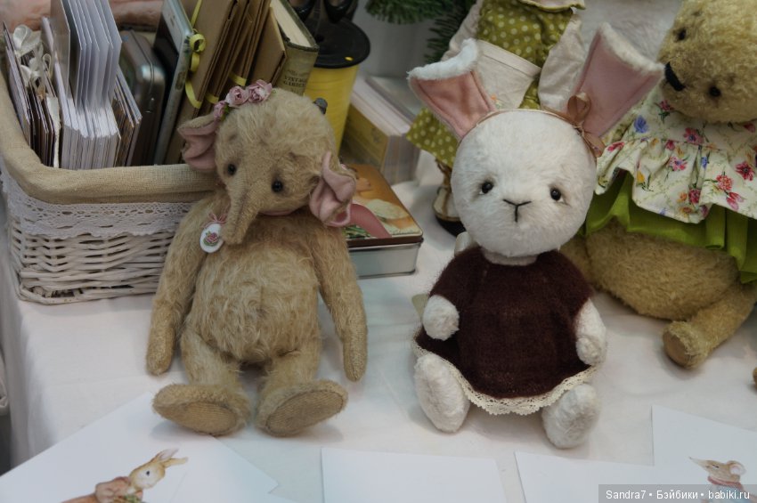 Любимые мишки на Искусстве куклы в Гостином дворе, 2016