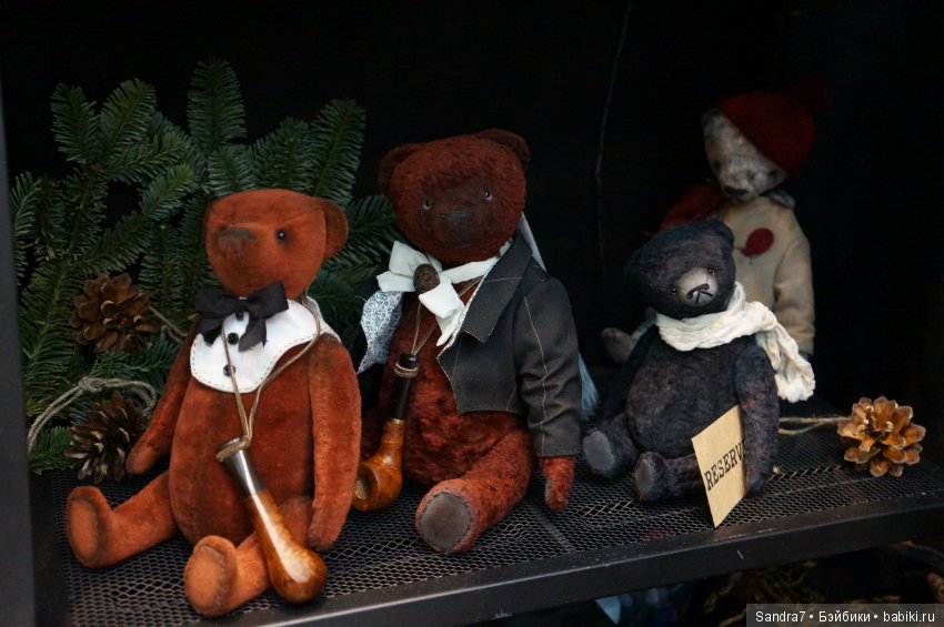 Любимые мишки на Искусстве куклы в Гостином дворе, 2016