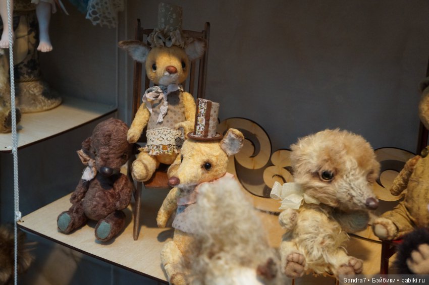 Любимые мишки на Искусстве куклы в Гостином дворе, 2016