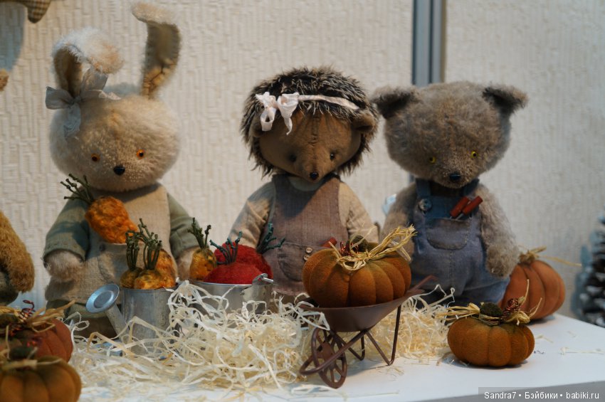 Любимые мишки на Искусстве куклы в Гостином дворе, 2016